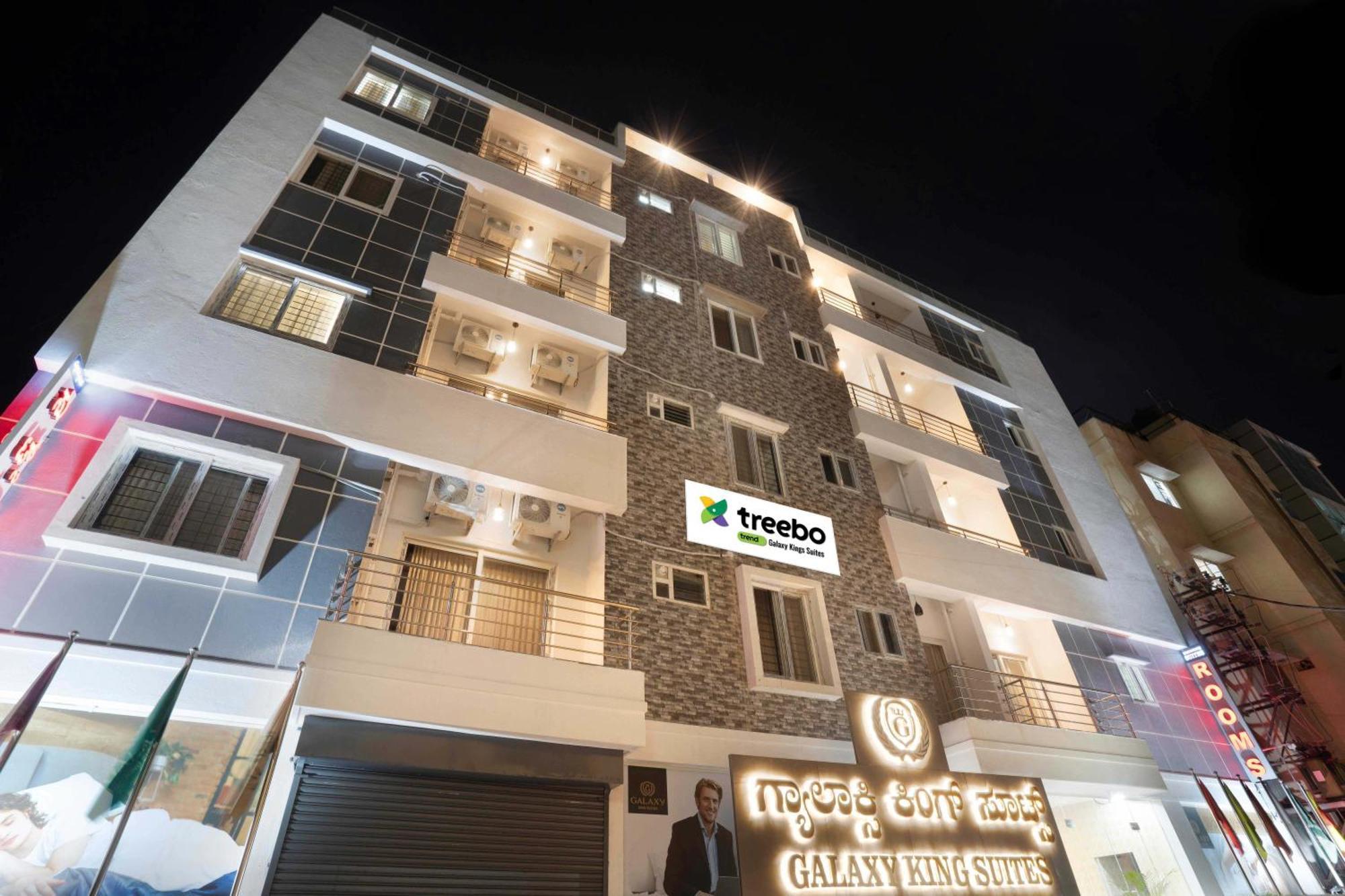 Treebo Galaxy Kings Suites, Hebbal Bangalore Exteriör bild