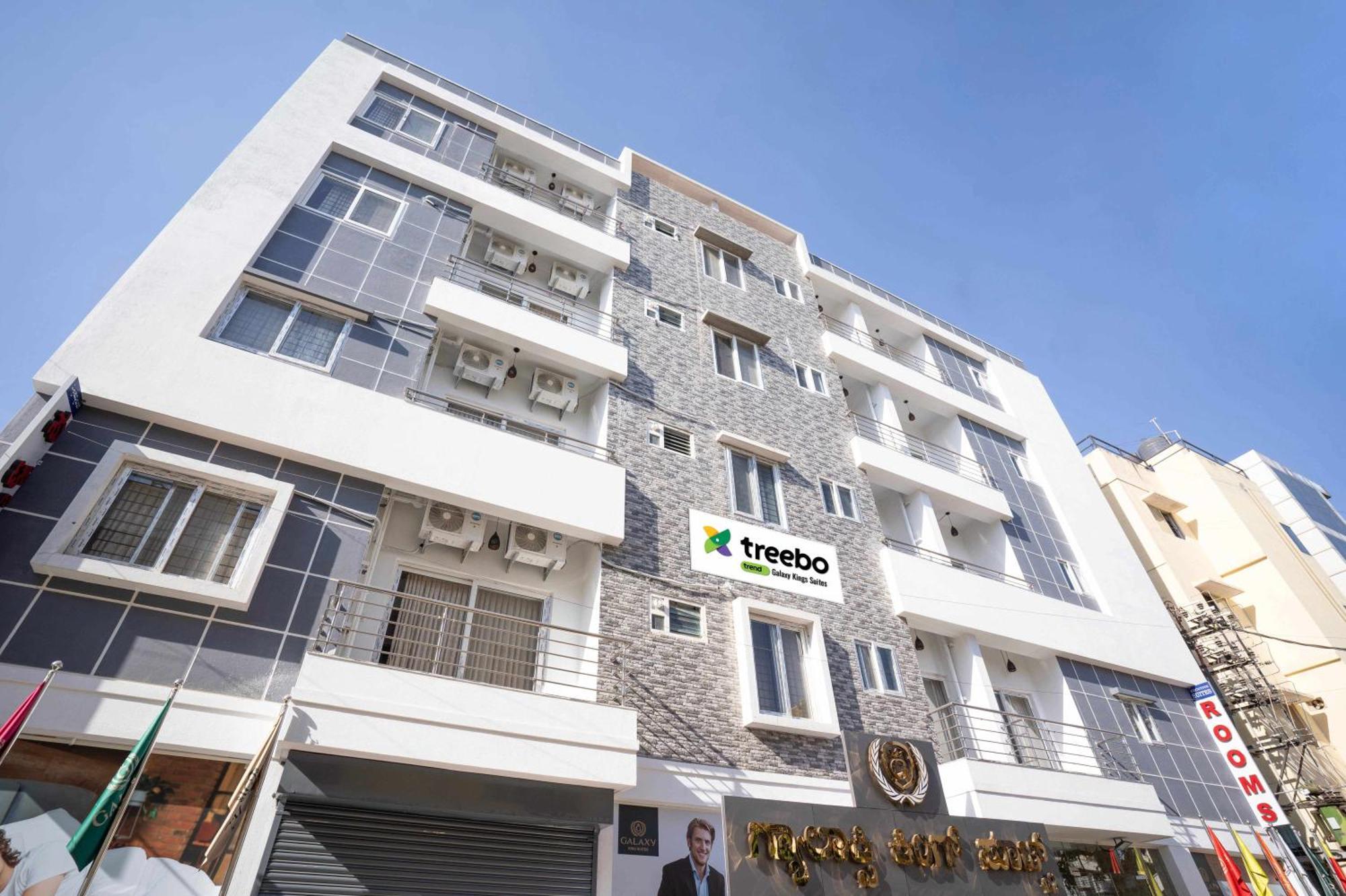 Treebo Galaxy Kings Suites, Hebbal Bangalore Exteriör bild